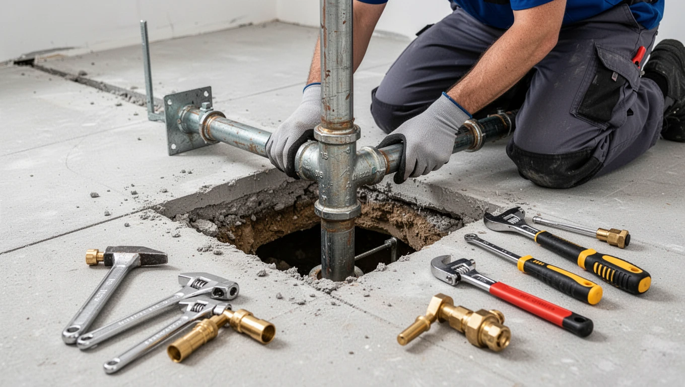 Slab Leak Repair