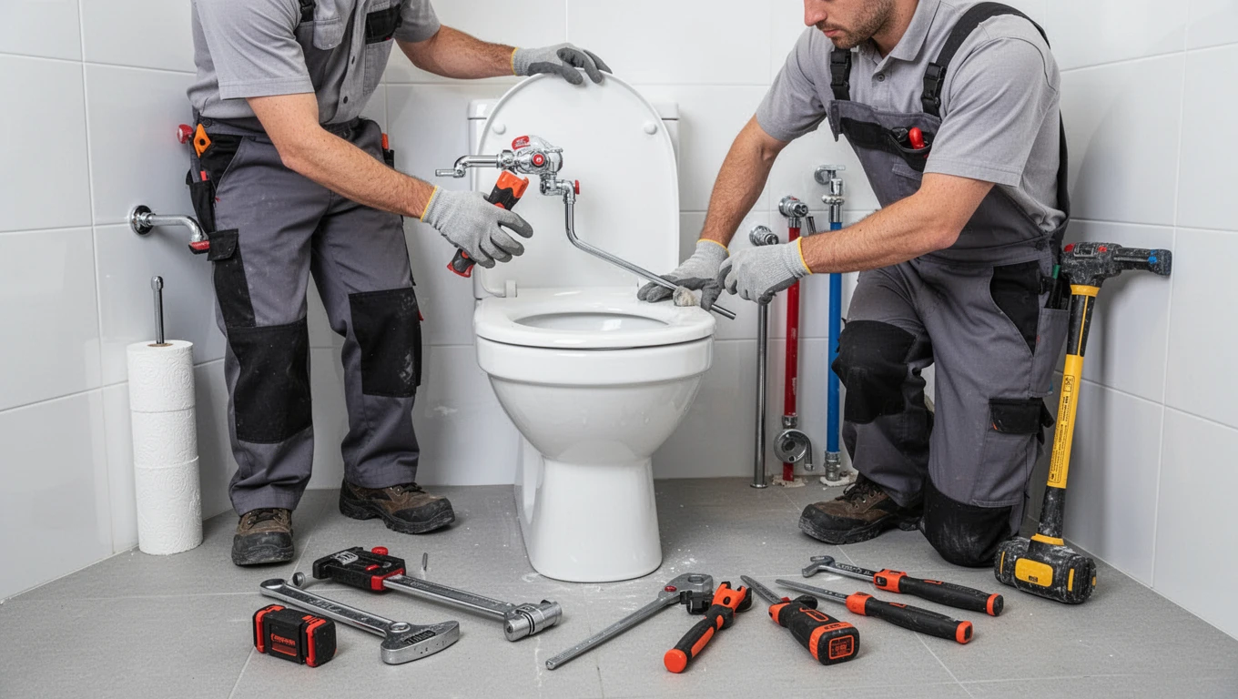 Toilet Installation